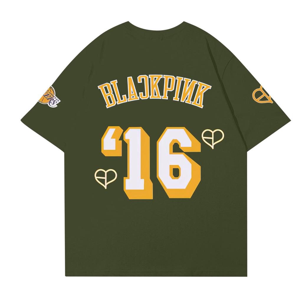 Women's Round Neck Printed Short-sleeved T-shirt Top