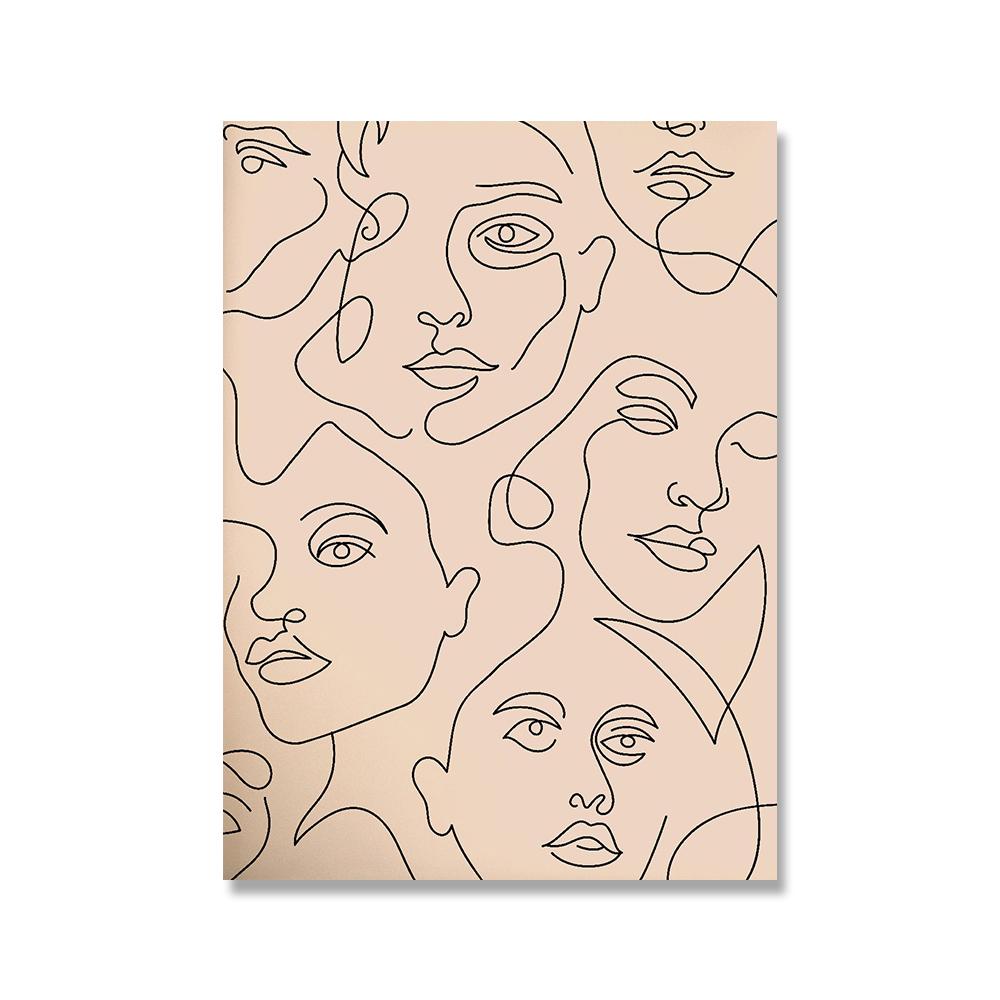 Retro Picasso Matisse Poster Und Drucke Abstrakte Mädchen Körper Blume Wand Kunst Leinwand Malerei Bilder Für Wohnzimmer Nordic Deco
