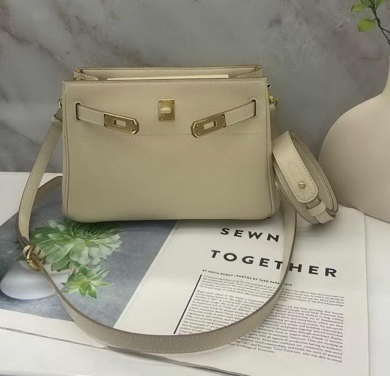 2025 New Genuine Leather Women's Bag Head Layer Leather Bucket Bag Tote Bag Single Shoulder Underarm Small Bag Cross Border