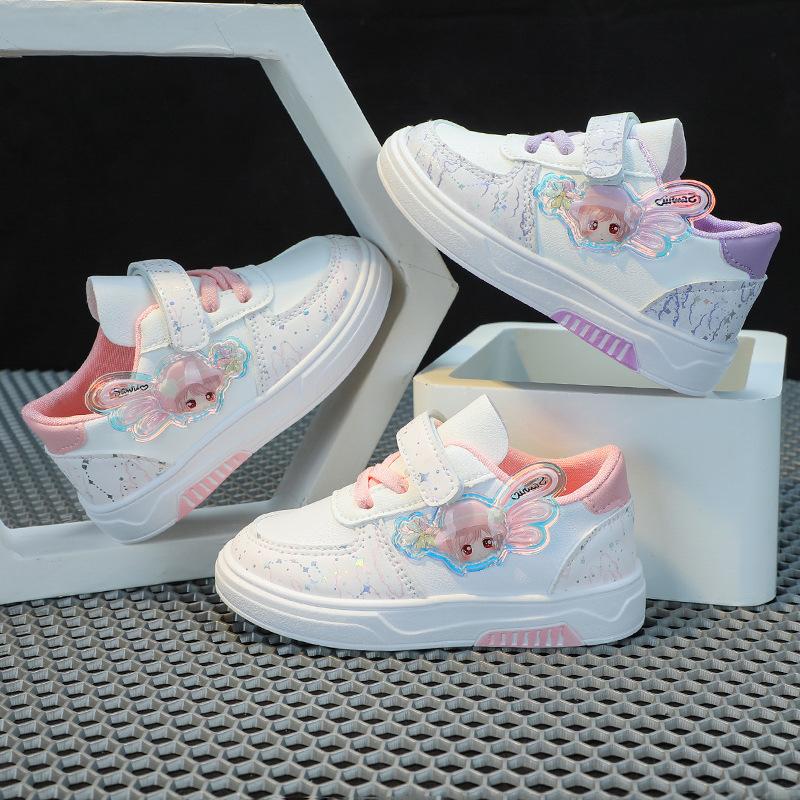 Zapatillas Anti Slip Kid Sneakers Cartoon Girl Casual Shoes Soft Soled Running Shoes Kid Skate Shoe Kids Shoe Athletic Shoes