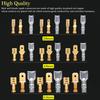 Cold Pressed 450Pcs 2.8/4.8/6.3mm Insulated Male Female Wire Connector Electrical Crimp Terminals Termin Spade Assorted Kit Box