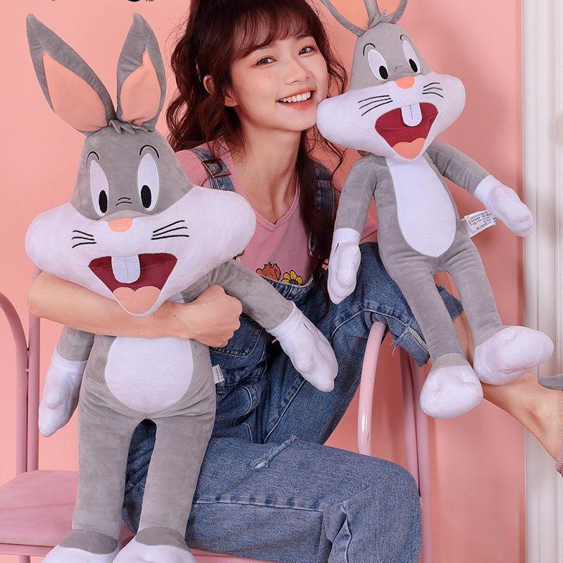 Hot-Selling Internet Celebrity Bugs Bunny & Duck Plush Pillow Doll - Large Trendy Toy