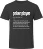 Poker Player Definition Funny Poker Gift T Shirt