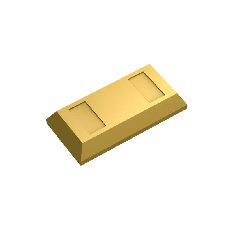 Cash Dollar Bill City Gold Silver Money Coins Brick Treasure Chest DIY Attachments MOC Building Block 3069 Works With Lego