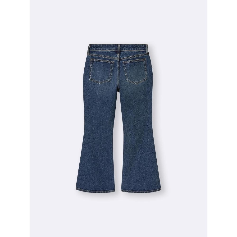 GU by Uniqlo Slim Flare Jeans  Short Length 