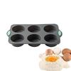 Silicone Muffin Pan Non-stick Baking Tray Muffin Pan For Oven Home Picnic Camping Egg Sandwich Cheesecake Kitchen Cooking