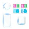 Protective Glass Film Kit for Action5 Action Camera Front and Rear Displays, Claritys, Anti Scratch Film