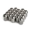 20PCS M12*1.5 M14*1.5 Wheel Lug Nuts Hex 19mm Stainless Steel Orignal Colors Closed End Racing Nuts Length 35mm Car Modification