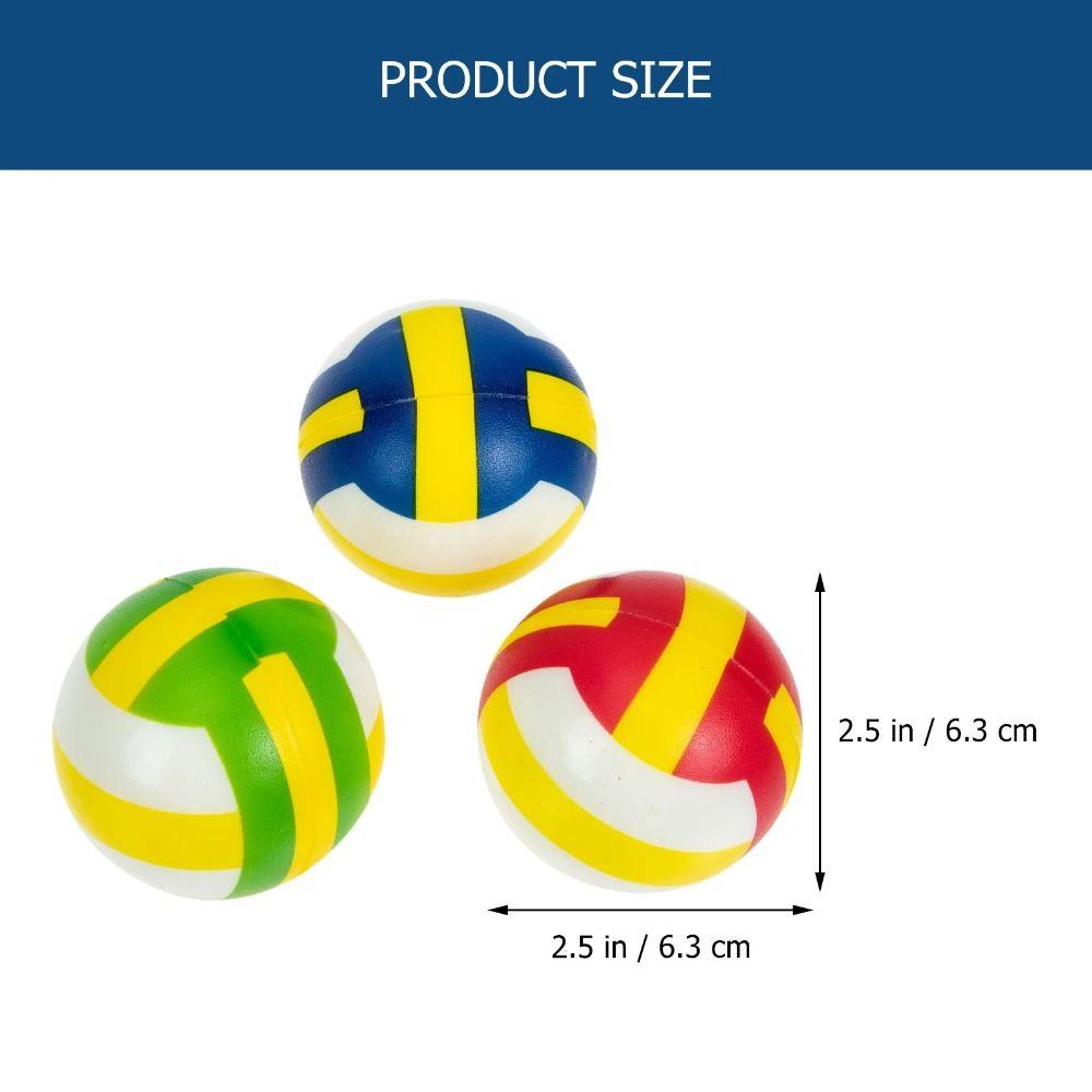 3 pcs PU Volleyball Kids Mini Toys Basketball Soccer Jump Ball Outdoor Sports Toys  Children Toys