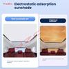 For  Lexus RX RZ 2023 Car Electrostatic Adsorption Roof Sunshade Sunroof Sunshade Skylight Blind Shading Sticker Accessories