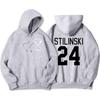 Stilinski 24 Printing Clothing Mens Hoodie