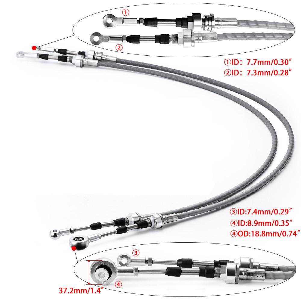 Shifter Cables Shift Linkage For 02-06 RSX K20 K24 K Swap Series EG EK Civic