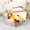 Galatasaray1 Customize Your Name Umbrella Compact Travel Automatic Umbrella with 8-Rib Compact Design for Outdoor Daily Use Elegant