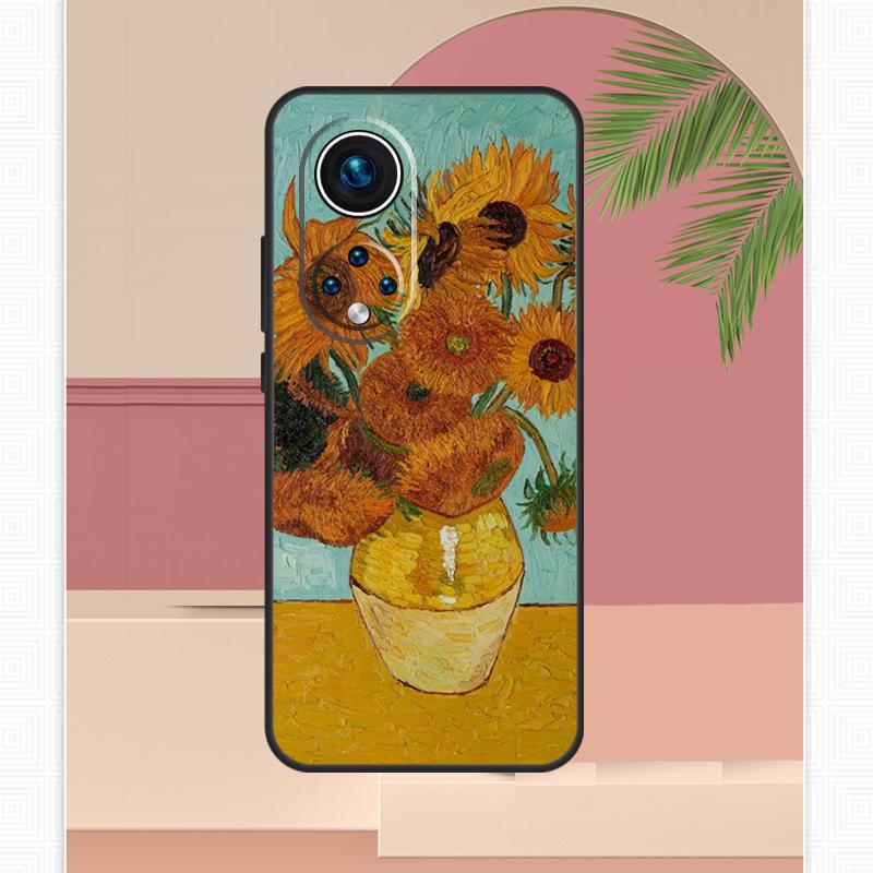 Van Gogh Art Oil Painting Case For Honor Magic 7 Lite 5 6 8 Pro Honor 200 400 X9c X9b X9a X8b X8a X8c 50 70 90 Cover