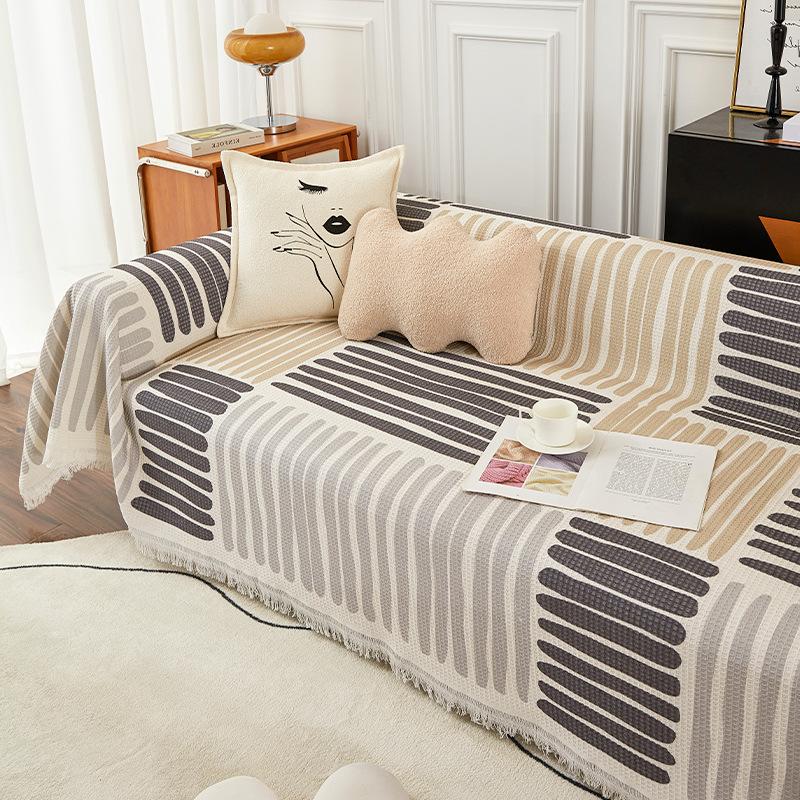 Sofa Cover Towel Ins Style Nordic Sofa Blanket Cover Towel All-Inclusive Universal Sofa Cover Four Seasons Universal Pad