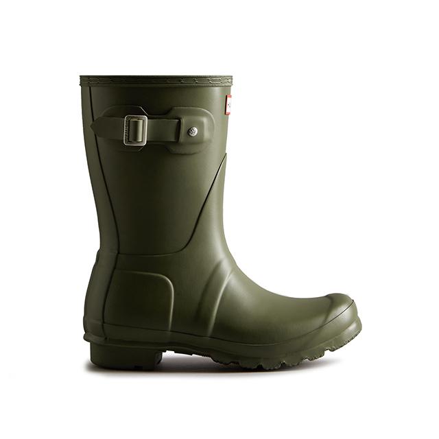 Hunter [Women] Original Short Rain Boots - Olive Leaf Wfs1000Rmaovl