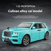 1/32 Scale Rolls Cullinan SUV Alloy Luxy Car Model Diecast Metal Toy Vehicles Car Model Sound and Light Simulation Children Gift