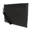 Used 12564 Pochette To Go M81570 7931 Current LV Logo Black Strap RFID Monogram Shadow Noir Men's from Japan AUTHENTIC