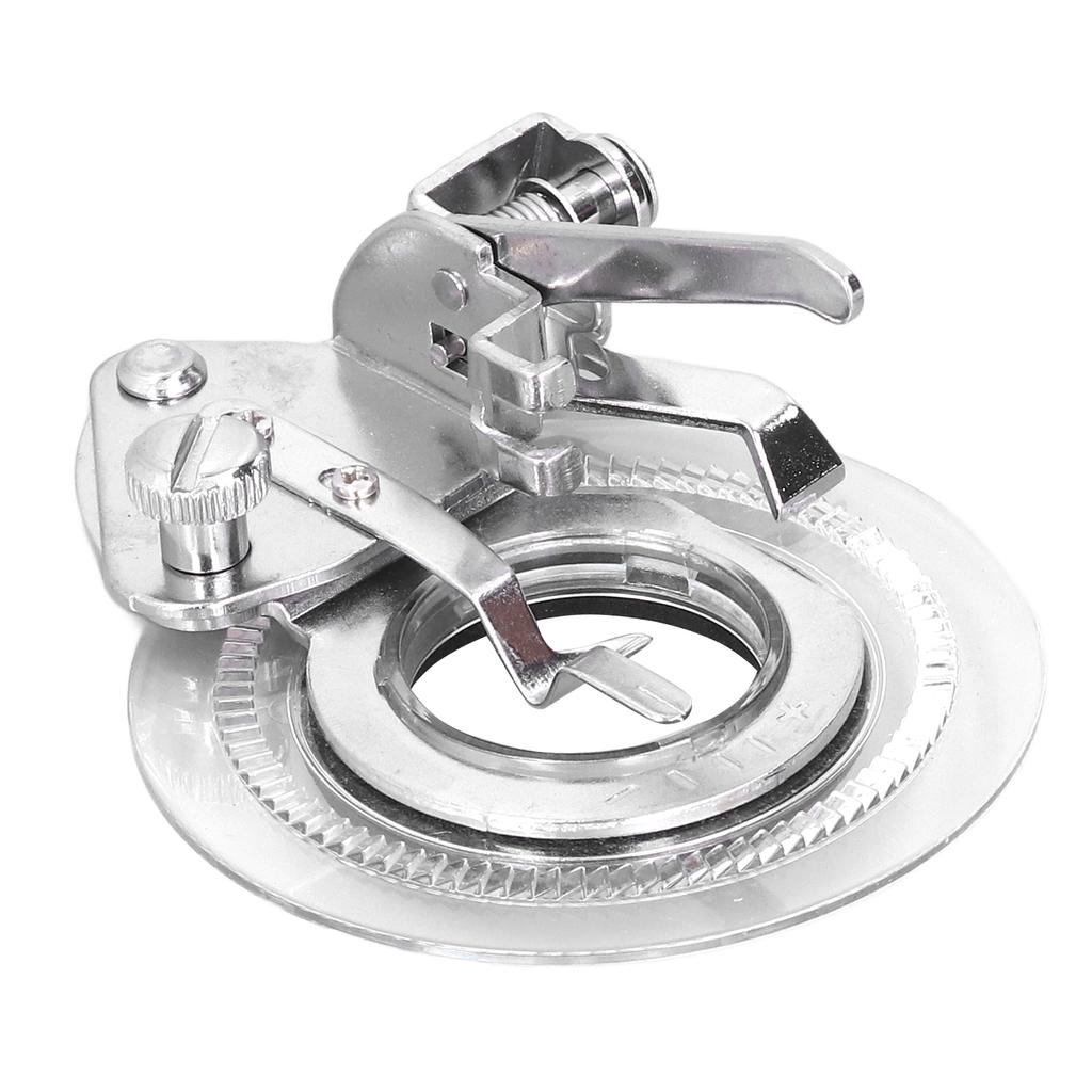 Presser Foot Multifunctional Metal Light Texture Disc Embroidery Pressing Foot for Most Household Sewing Machines
