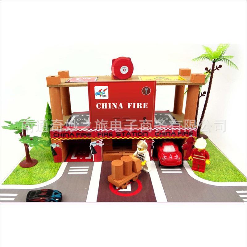 Little Bricklayer DIY Cement House Building Blocks - Educational Toy for Children