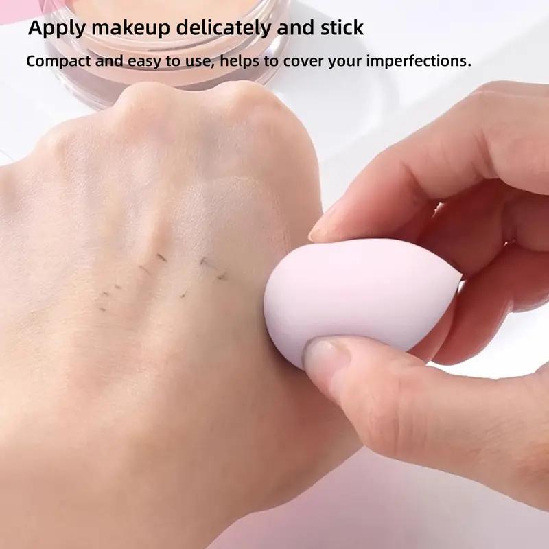 14pcs Makeup Sponge Set With Storage Jar Makeup Blender Cosmetic Puff Makeup Sponge Cushion Foundation Powder Sponge Beauty Tool
