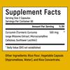 Curcumin Capsules Turmeric Extract with High Absorption Rate Maintain Joint Health120 Capsules of Dietary Supplement