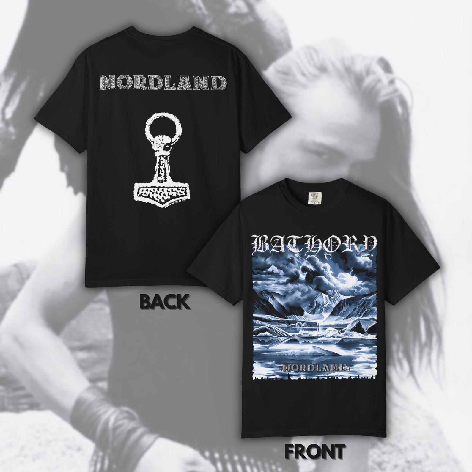 Bathory - Nordland | Size- S, M, L, XL, 2-4 XL L
