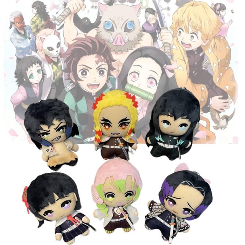 Charming Ghost Slayer Plushies Featuring Kimetsu No Yaiba Characters