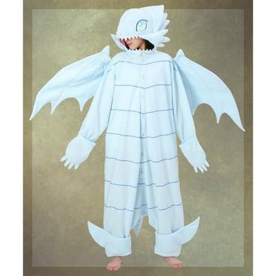SAZAC Yu-Gi-Oh Duel Monsters Blue-Eyes White Dragon Cosplay Kigurumi Halloween
