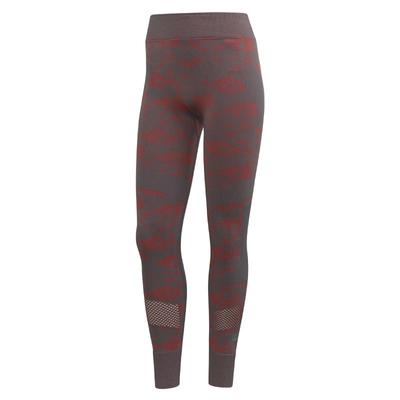 X Stella McCartney Collaboration Printed Fashion Simple Slim Fit Cropped Sports Pants Women Pants Red DY4197