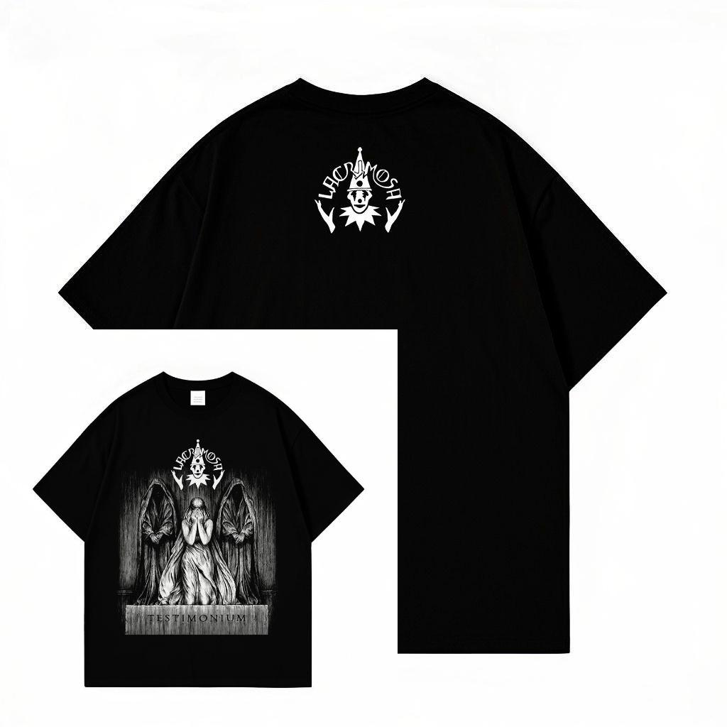 TearWashing Band Rock Printed Pure Cotton Shortsleeved Tshirt for Men and Women in Summer S