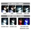 Portable Searchlight, Waterproof, Multiple Lighting Modes, High Power Rechargeable LED Flashlight Led Flashlight
