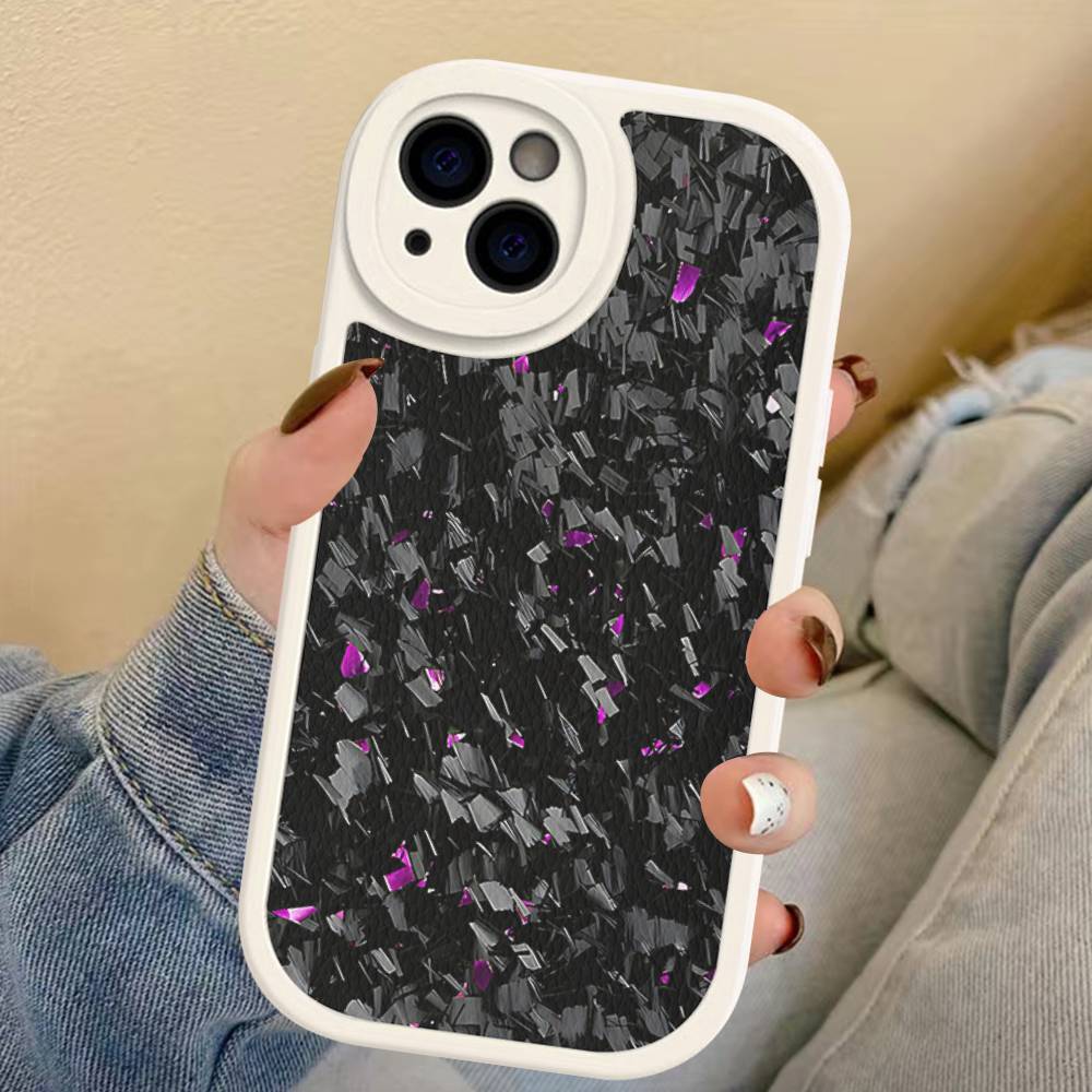 

Carbon Fiber Phone Case For IPhone 16 15 14 13 12 11 Pro Max Plus Leather Cover iphone 13