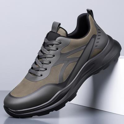 Thick Bottom Comfort Running Shoes Outdoor Sports Men's Shoes Breathable Casual Sneakers Lightweight Non Slip Mens Hiking Shoes