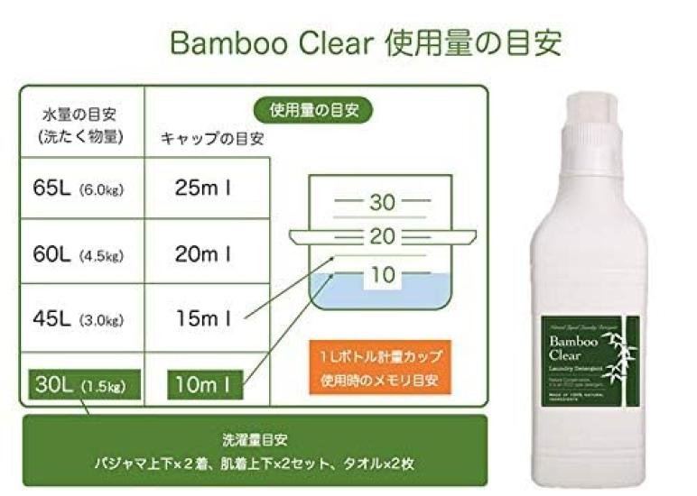 Bamboo Clear of (3L refill) [Set 2]
