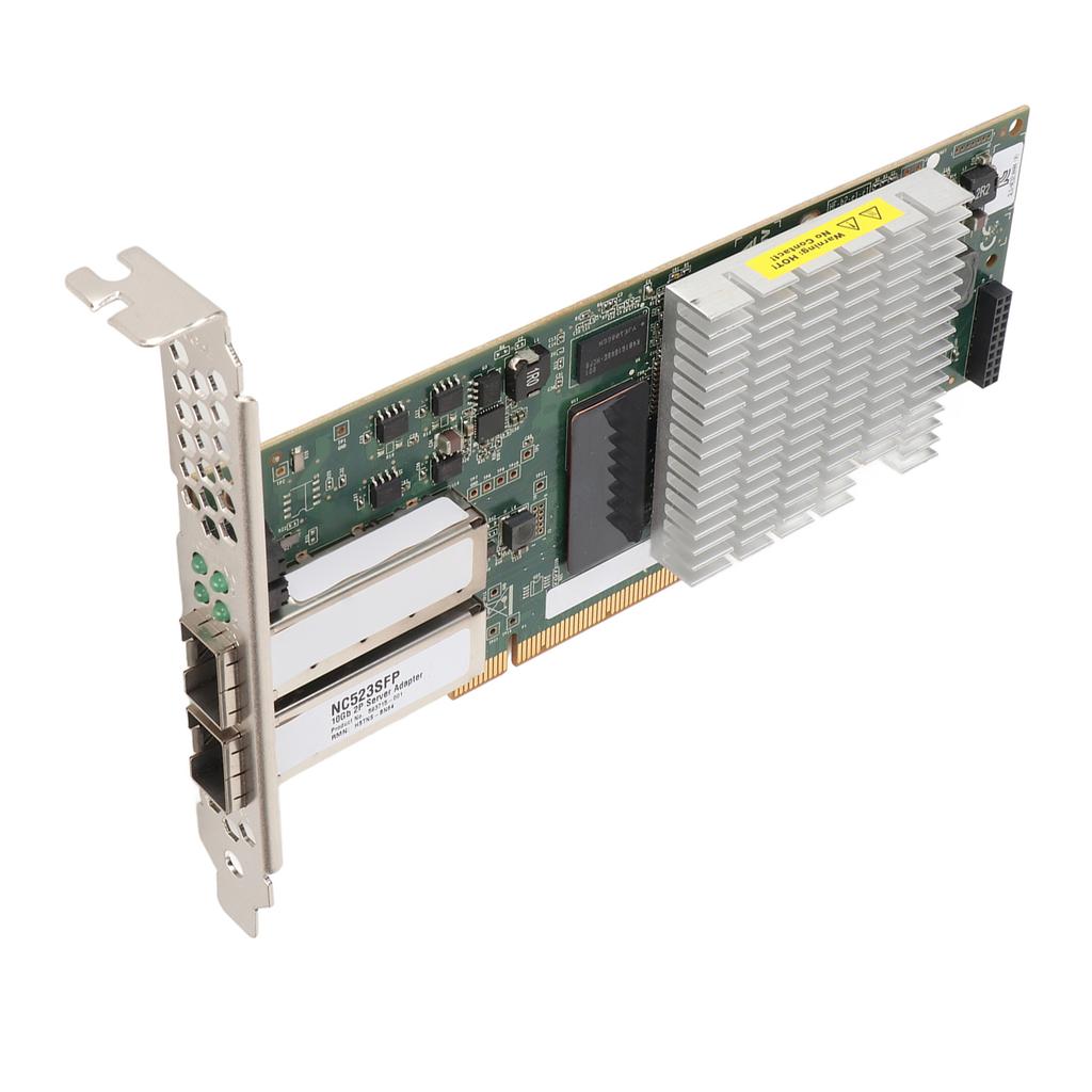 Server Adapter 10GB 2 SFP Ports PCI Express X8 Plug and Play LED Indicator PCIe Network Card for ProLiant DL360e DL360p