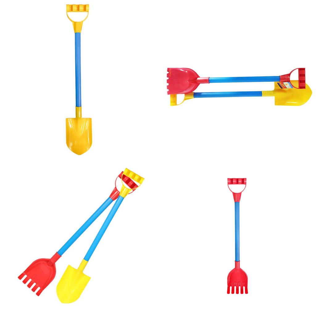Wysokiej Jakości Narzędzia Plażowe Łopatka i Grabki Duży Rozmiar Zabawki Dla Dzieci 59cm*11.3cm