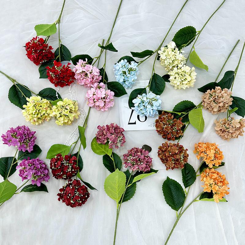 Artificial Flower Hydrangea Wedding Hotel Restaurant Desktop Ornament Decoration