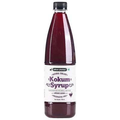 Urban Platter Kokum Syrup, 700ml (No Preservative and Additive-Free, Refreshing and Cooling Drink, with Cumin / Jeera)