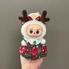 Labubu Accessories Clothes Suitable for V1 V2 V3 V4 Labubu Christmas Deer Set Labubu Red Clothing Christmas Fashion Gift