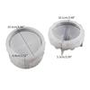 Rotate Horse-shaped Silicone Mold Epoxy Resin Casting Mould for DIY Storage Box, Makeup Brush Holder and Handmade Craft