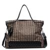 Woolen Plaid Hand-held Big Bag Women's 2025 New Fashion Large-capacity Tote Bag Retro Shoulder Messenger Bag Tide