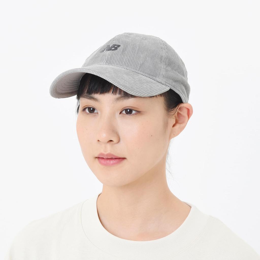 Czapka Kapelusz 6-panelowa Sprana Sztruksowa Czapka SLA [New Balance] (LAH43005) (Łupek)