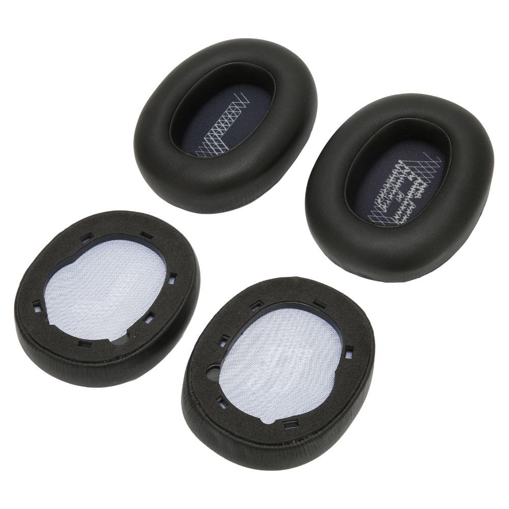 2PCS Leather Replacement Ear Pads Soft and Comfortable Ear Covers for LIVE 650BTNC Replacement Parts