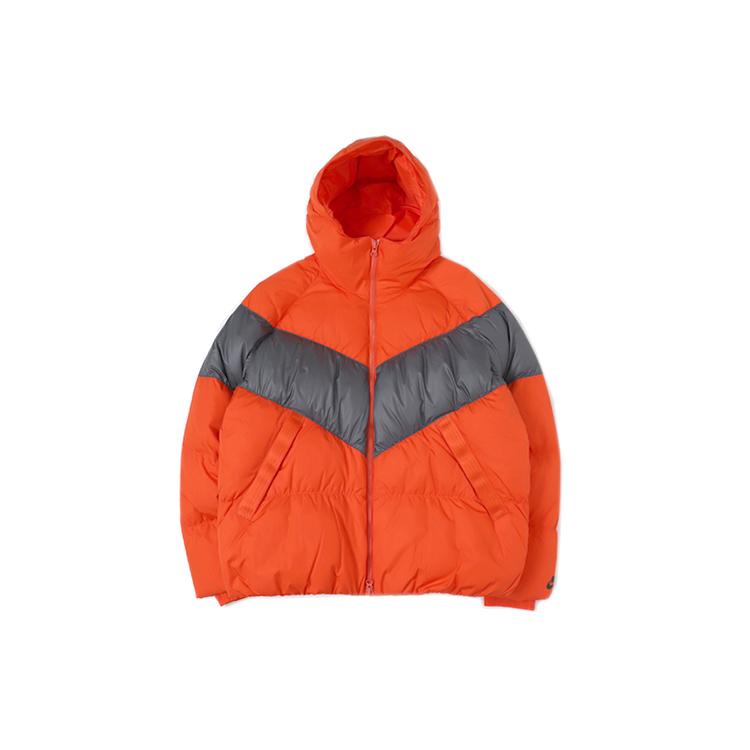 Мужская зимняя пуховая куртка Nike Оранжевая BV4720-891 XL