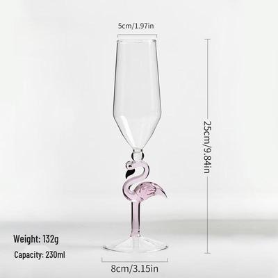 Flamingo Cocktail Glass