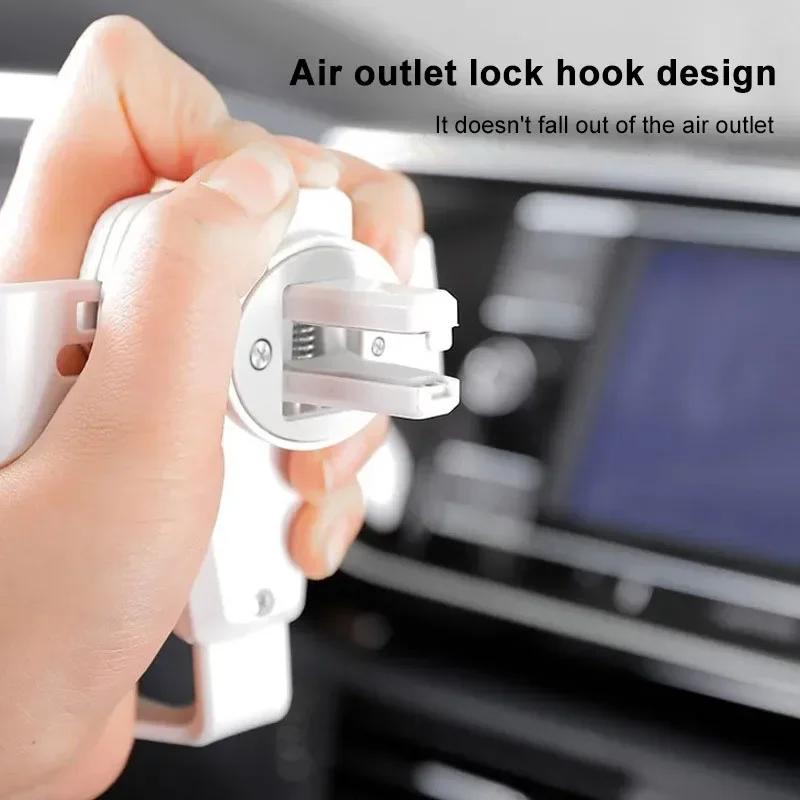 Car Phone Holder Air Vent G-Sensor Smartphone GPS Stand For Toyota Yaris Corolla Avensis Aygo Vitz Vios Yaris Mark-X Mirai