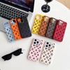 Vintage Lichee Pattern Phone Case For iPhone 17 Pro Max Air 16 16e 15 14 13 12 11 Pro Max Plus X XS MAX XR Back Cover