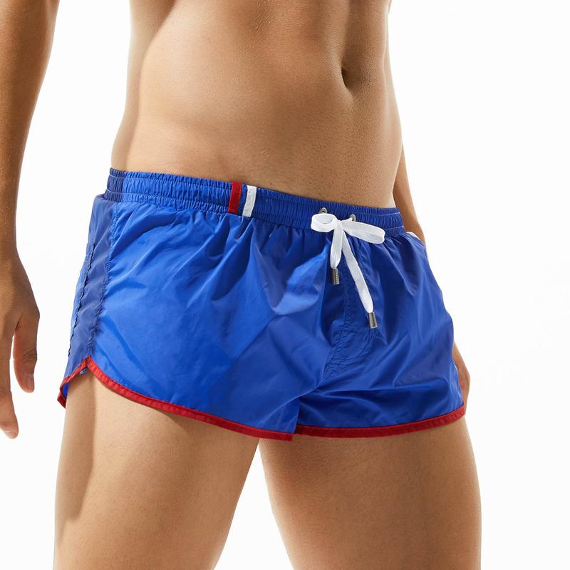 

Чоловічі спортивні шорти для бігу з низькою посадкою, дихаючі шорти для відпочинку, чоловічі спортивні шорти на підкладці зі шнурком, домашні шорти M