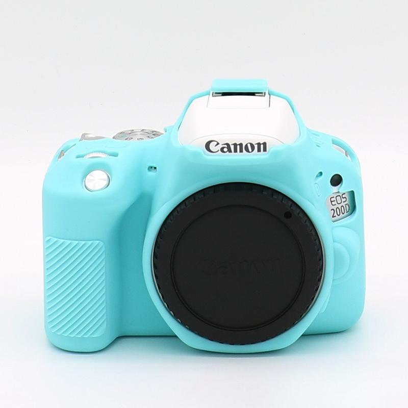 Silicone Case for Canon EOS 200D Camera - DSLR Bag & Protective Silicone Cover for 200D
